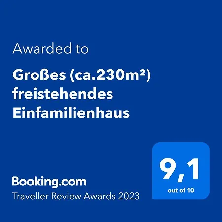 Grosses Freistehendes Einfamilienhaus 펜션 *